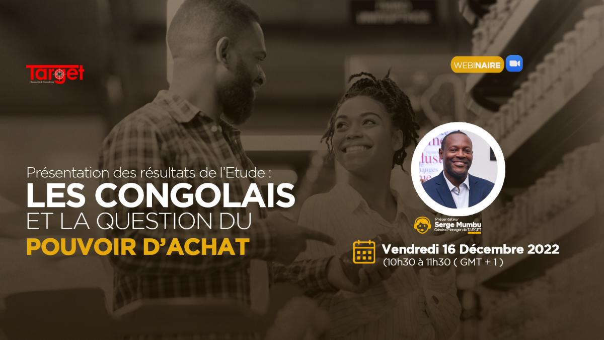 Présentation des résultats de l'Etude: Les congolais et la question du pouvoir d'achat